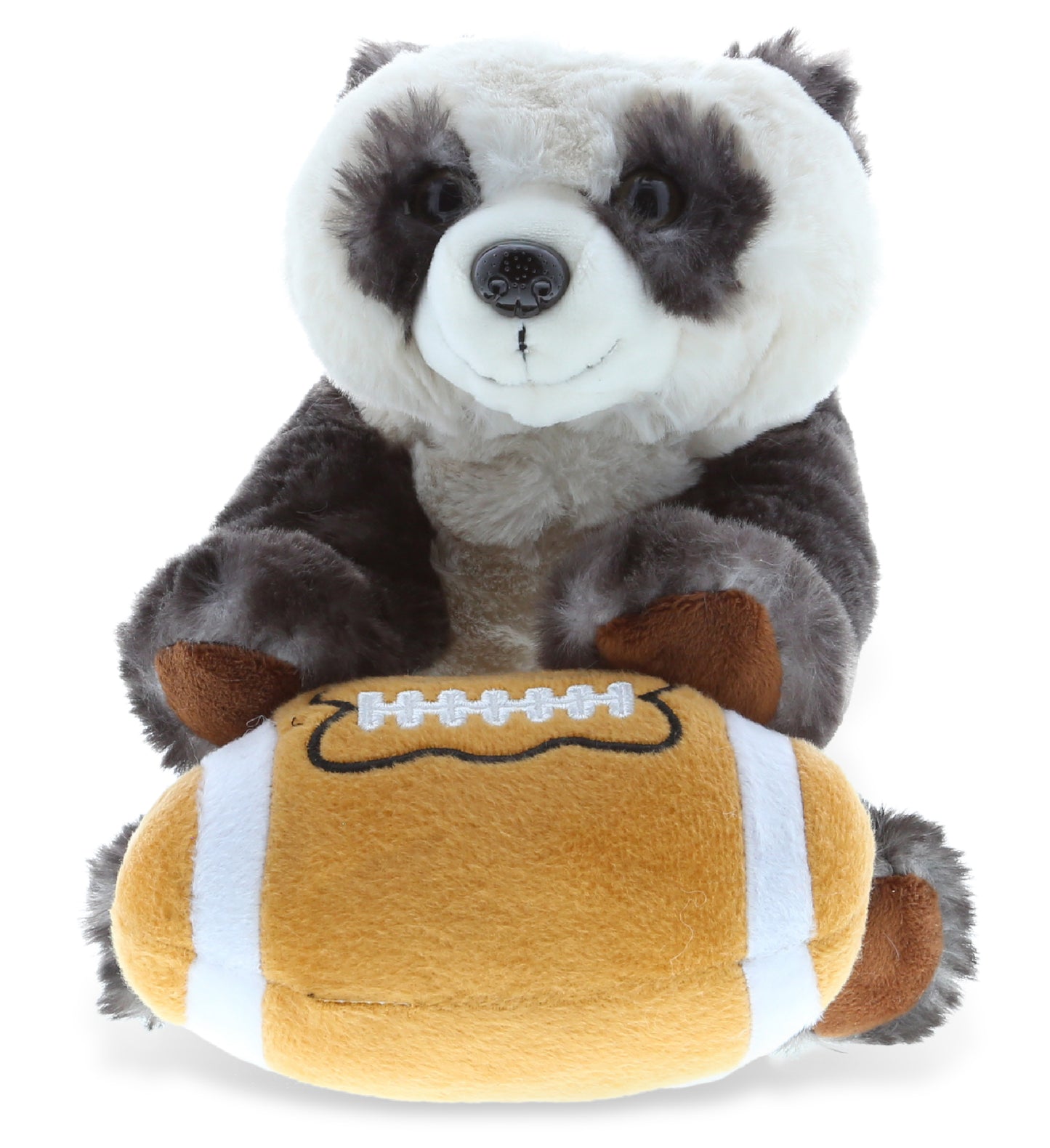 PLUSH FOOTBALL - SUPER SOFT PLUSH - SQUAT PANDA 7 INCH