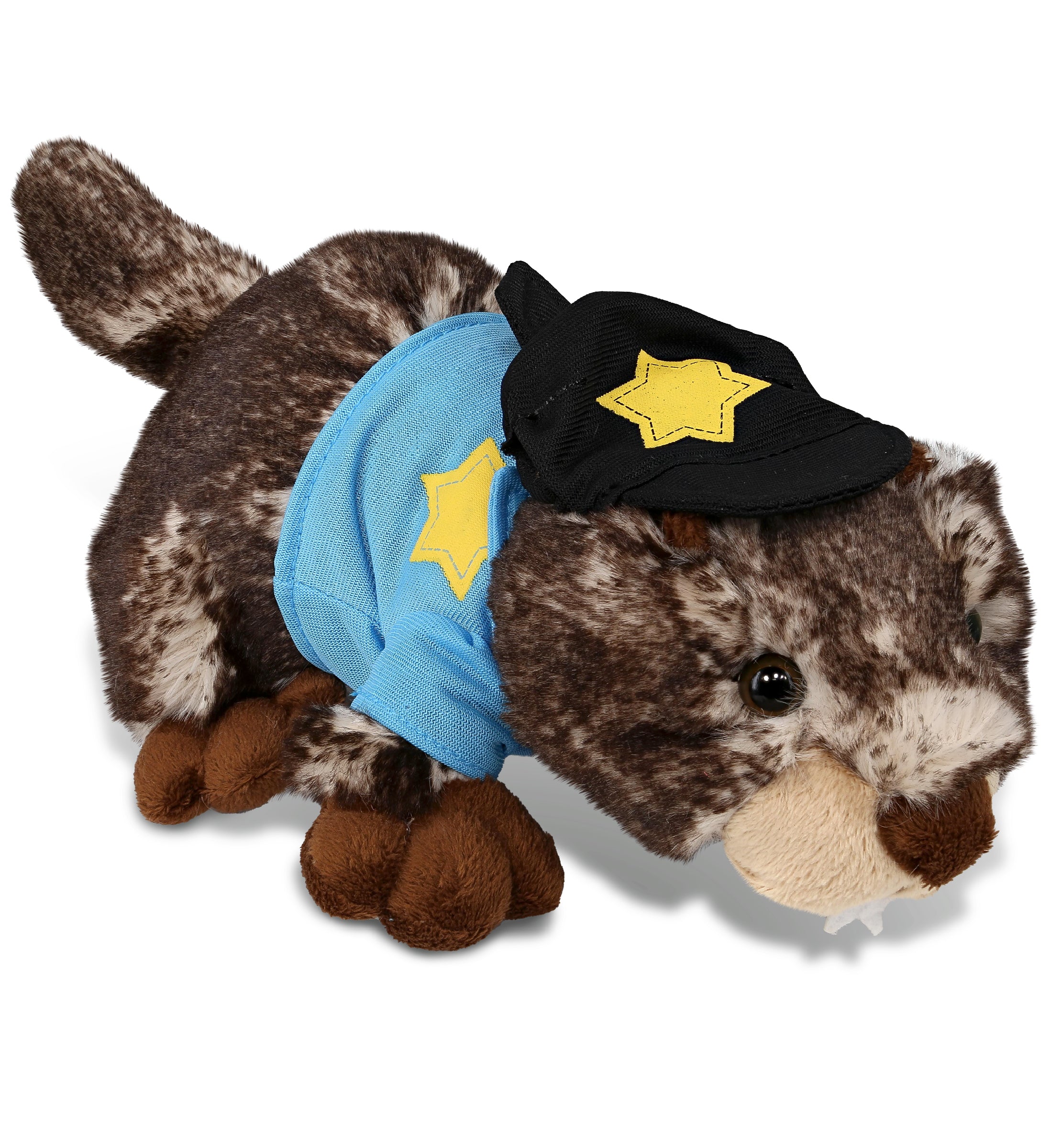 PLUSH POLICE - SUPER SOFT PLUSH - LYING MARMOT
