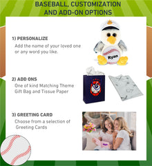 SUPER SOFT PLUSH - SEAGULL SAILOR WITH BASEBALL PLUSH