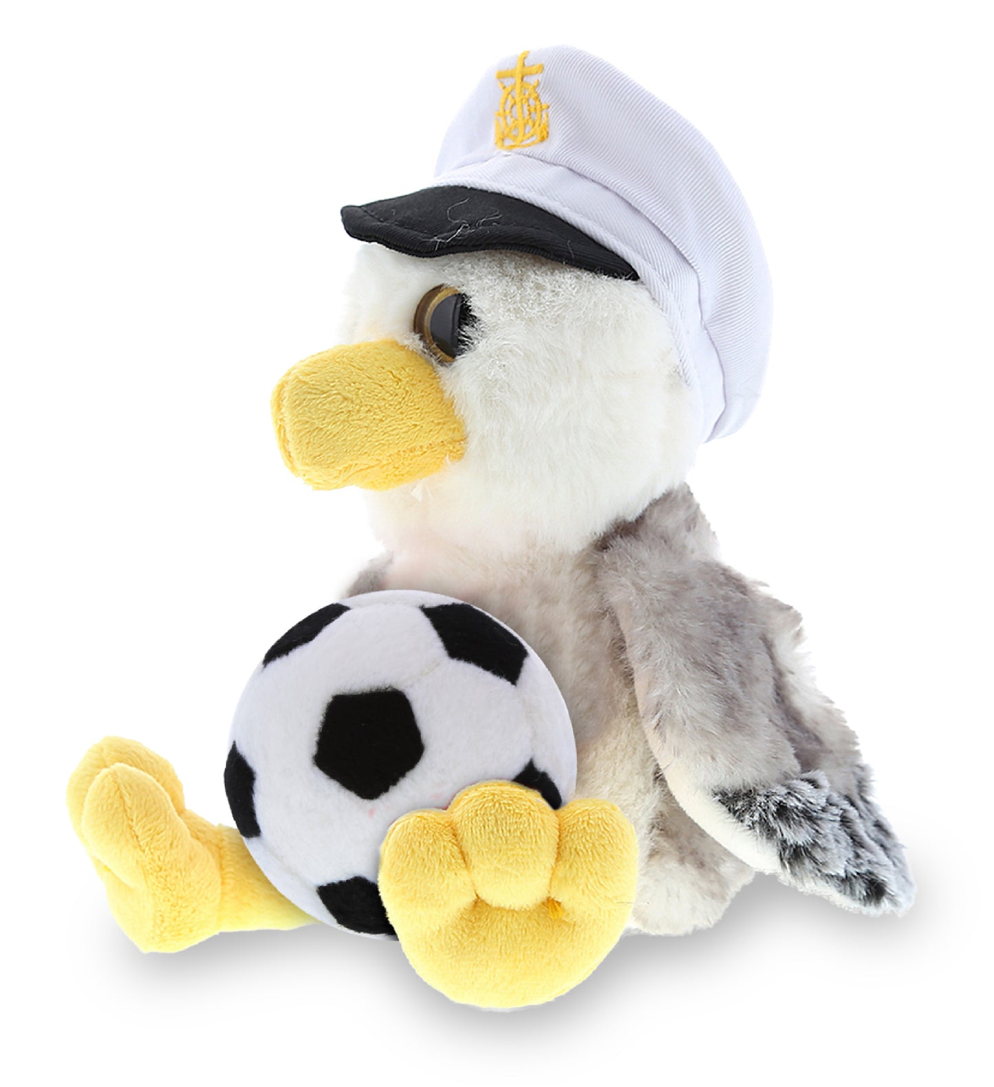 SUPER SOFT PLUSH - SEAGULL SAILOR WITH SOCCER PLUSH