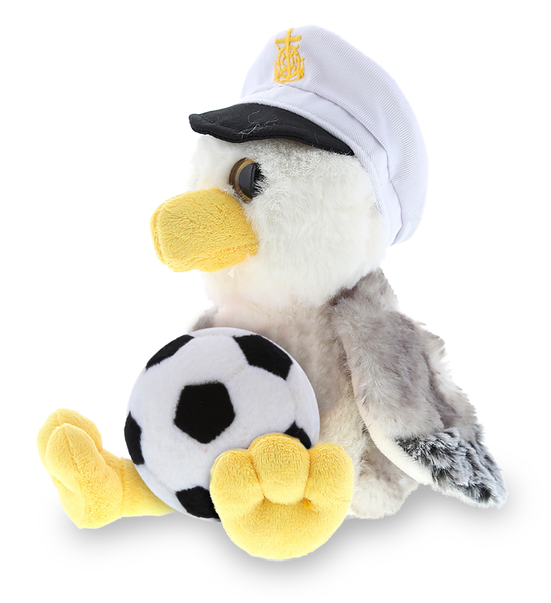 SUPER SOFT PLUSH - SEAGULL SAILOR WITH SOCCER PLUSH