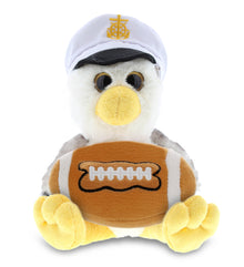 SUPER SOFT PLUSH - SEAGULL SAILOR WITH FOOTBALL PLUSH