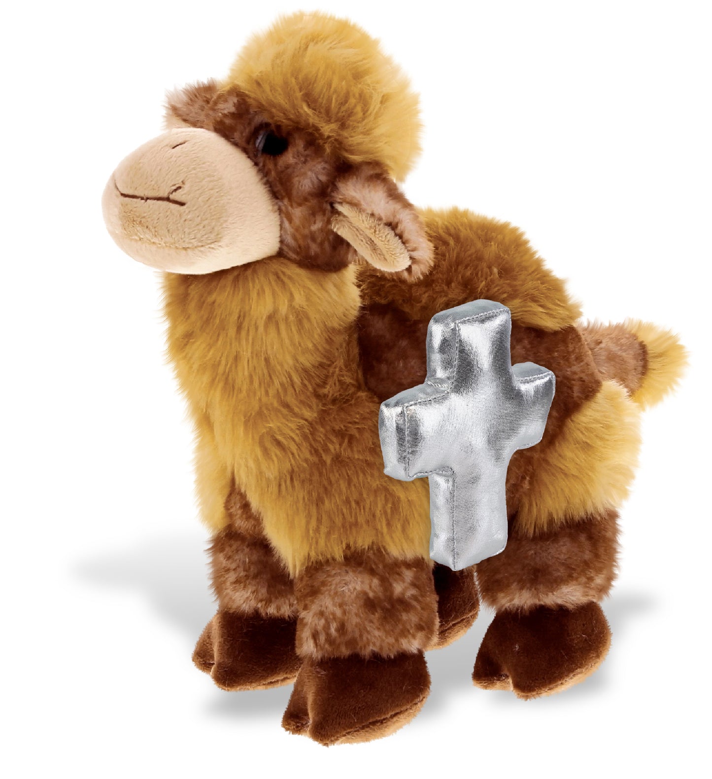 PLUSH CROSS - SUPER SOFT PLUSH - CAMEL
