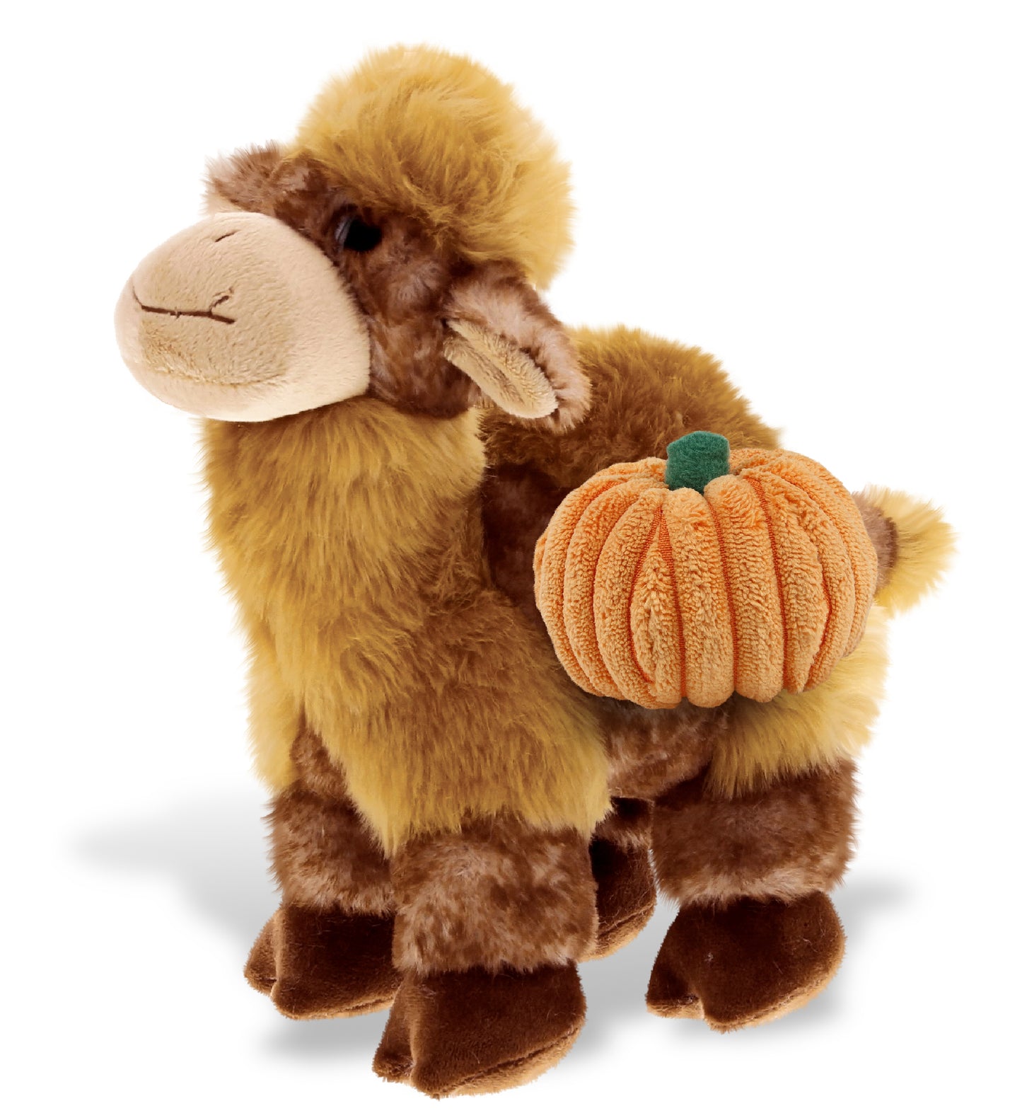 PLUSH PUMPKIN - SUPER SOFT PLUSH - CAMEL