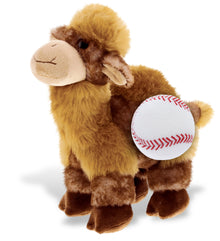 SUPER SOFT PLUSH - CAMEL WITH BASEBALL PLUSH