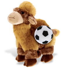 SUPER SOFT PLUSH - CAMEL WITH SOCCER PLUSH