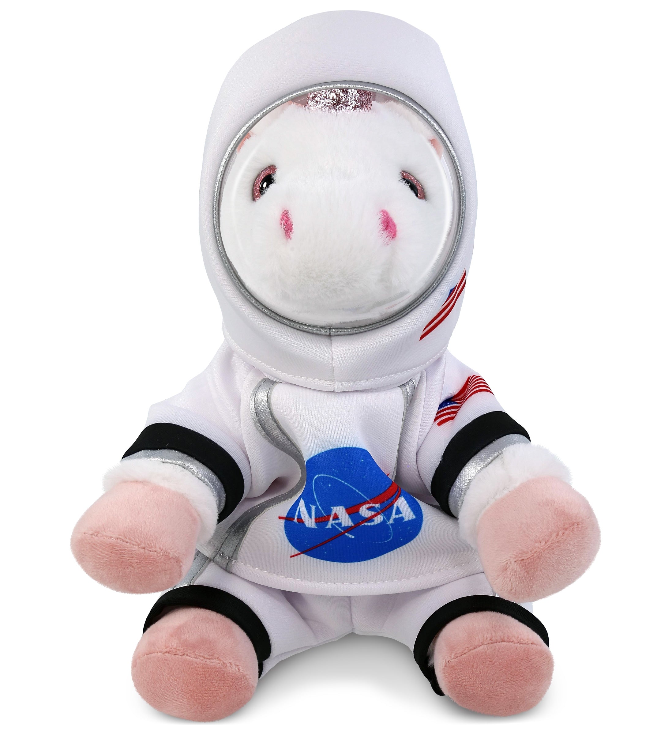 PLUSH ASTRONAUT - SUPER-SOFT PLUSH - WHITE UNICORN 9"