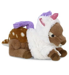 SUPER-SOFT PLUSH - FAWN DEER 10" with Unicorn Dress Up
