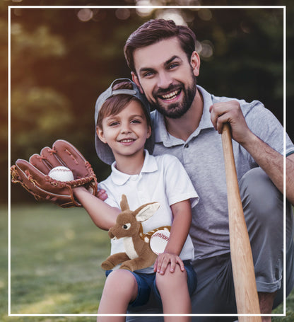 SUPER-SOFT PLUSH - FAWN DEER 10" with Baseball Plush