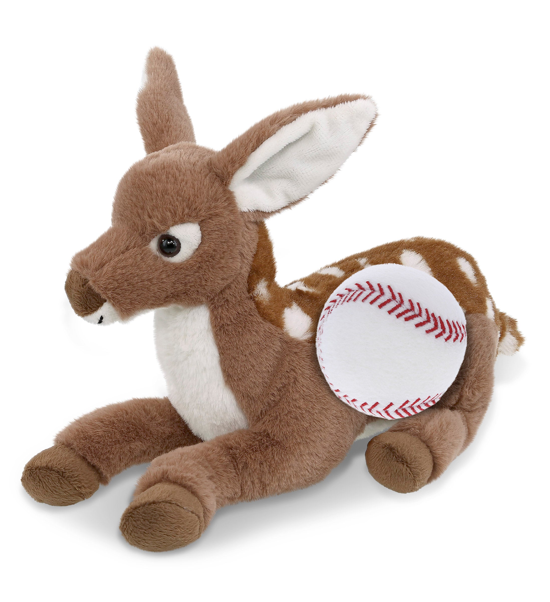 SUPER-SOFT PLUSH - FAWN DEER 10" with Baseball Plush