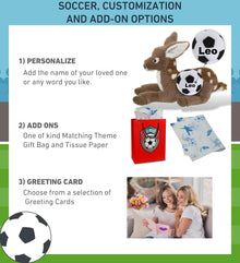 SUPER-SOFT PLUSH - FAWN DEER 10" with Soccer Plush