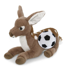 SUPER-SOFT PLUSH - FAWN DEER 10" with Soccer Plush