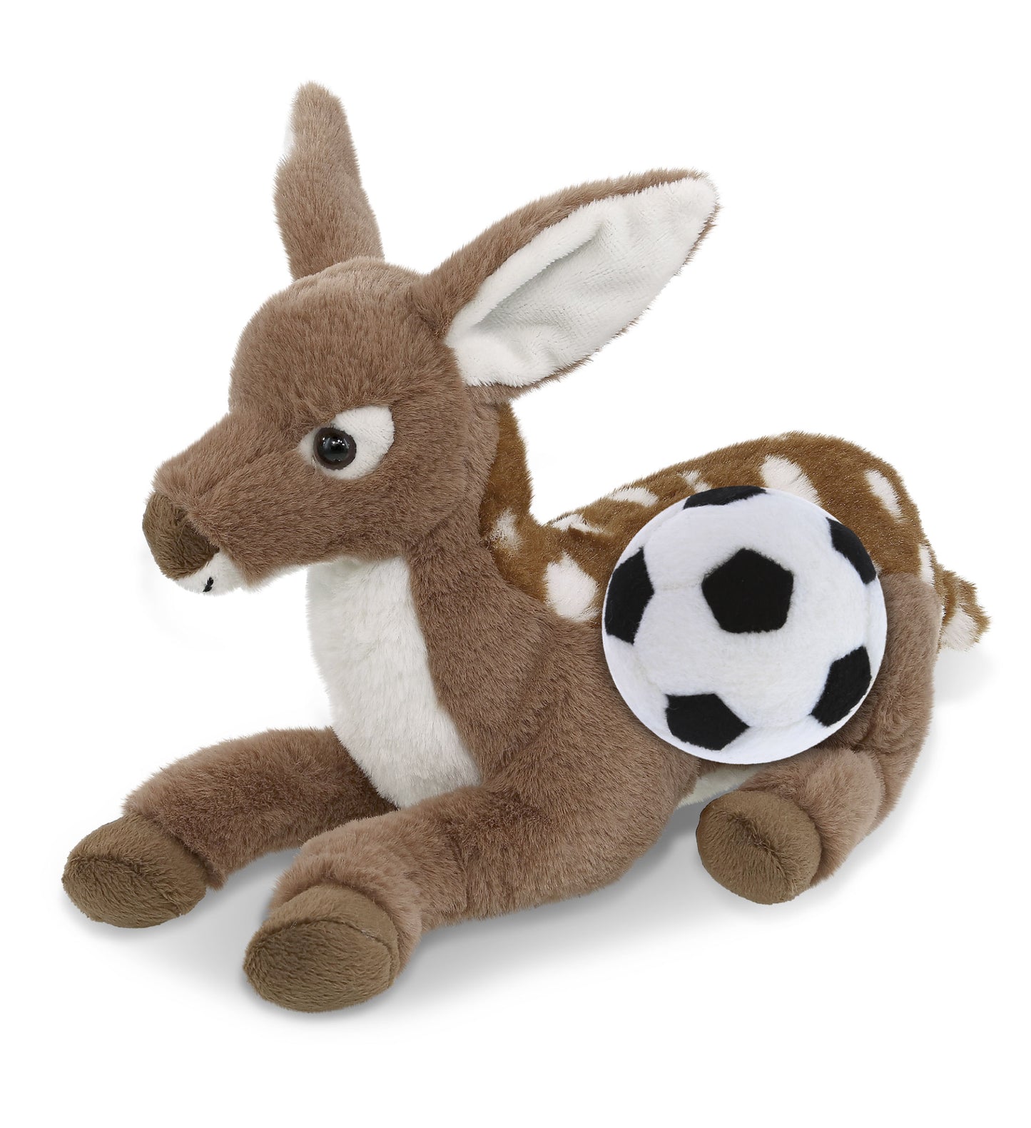SUPER-SOFT PLUSH - FAWN DEER 10" with Soccer Plush
