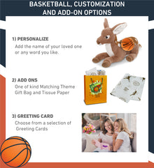 SUPER-SOFT PLUSH - FAWN DEER 10" with Basketball Plush