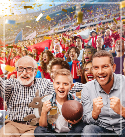 SUPER-SOFT PLUSH - FAWN DEER 10" with Football Plush