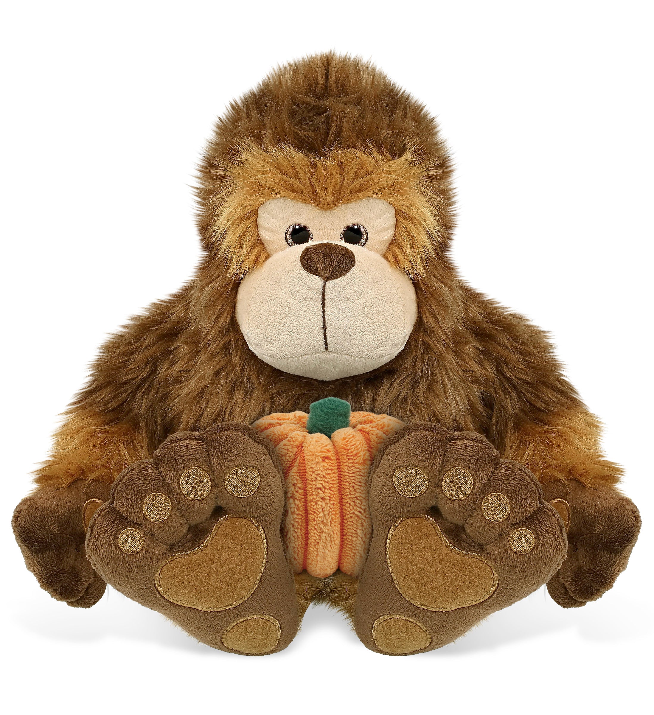 PLUSH PUMPKIN - SUPER-SOFT PLUSH - BIG FOOT 12"