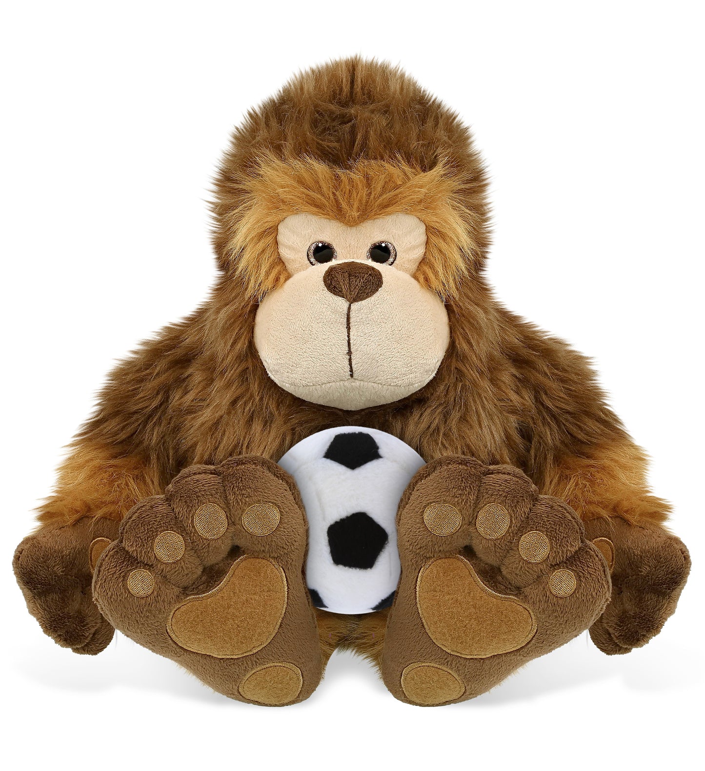 SUPER-SOFT PLUSH - BIG FOOT 12" WITH SOCCER PLUSH