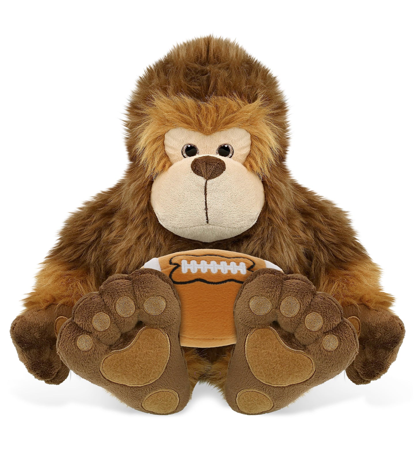 SUPER-SOFT PLUSH - BIG FOOT 12" WITH FOOTBALL PLUSH