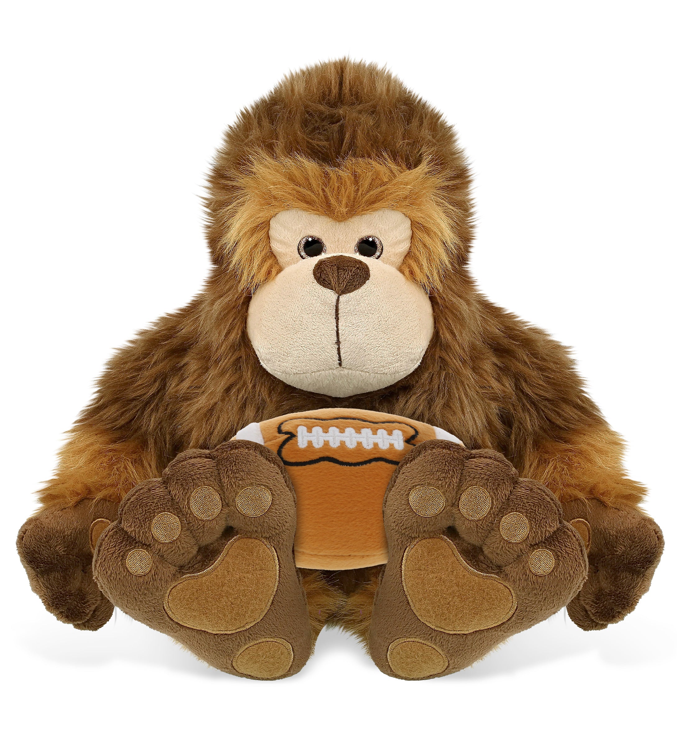 SUPER-SOFT PLUSH - BIG FOOT 12" WITH FOOTBALL PLUSH