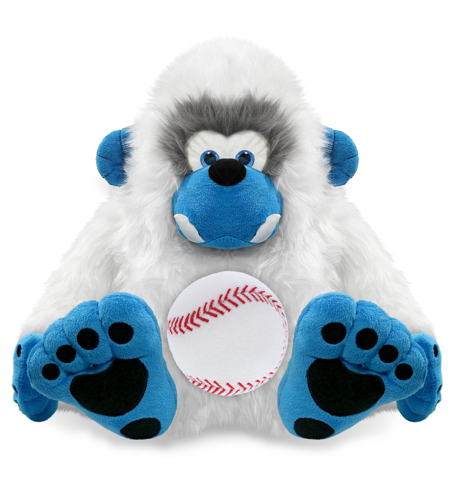 SUPER-SOFT PLUSH - YETI 12" WITH BASEBALL PLUSH