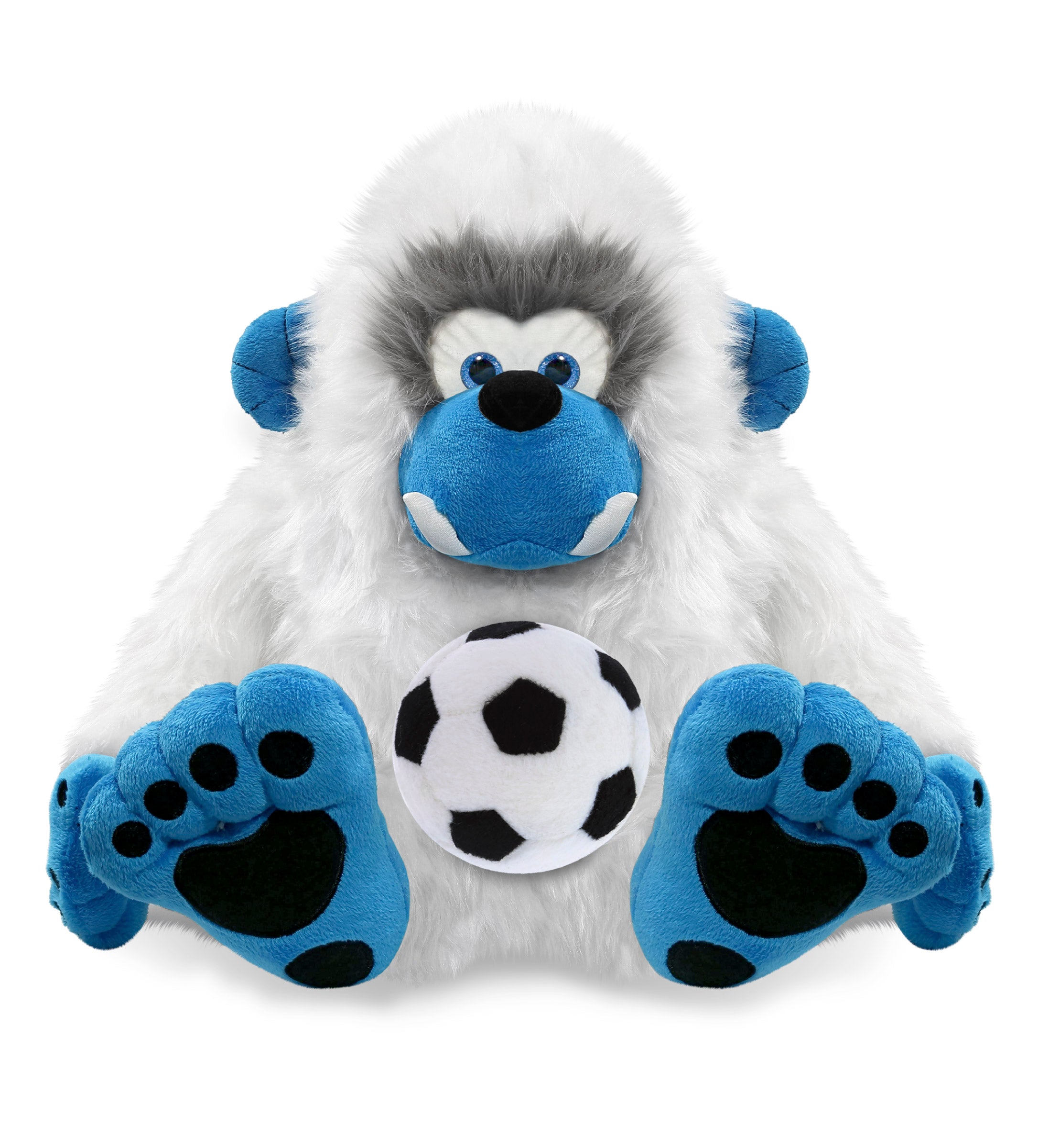 SUPER-SOFT PLUSH - YETI 12" WITH SOCCER PLUSH