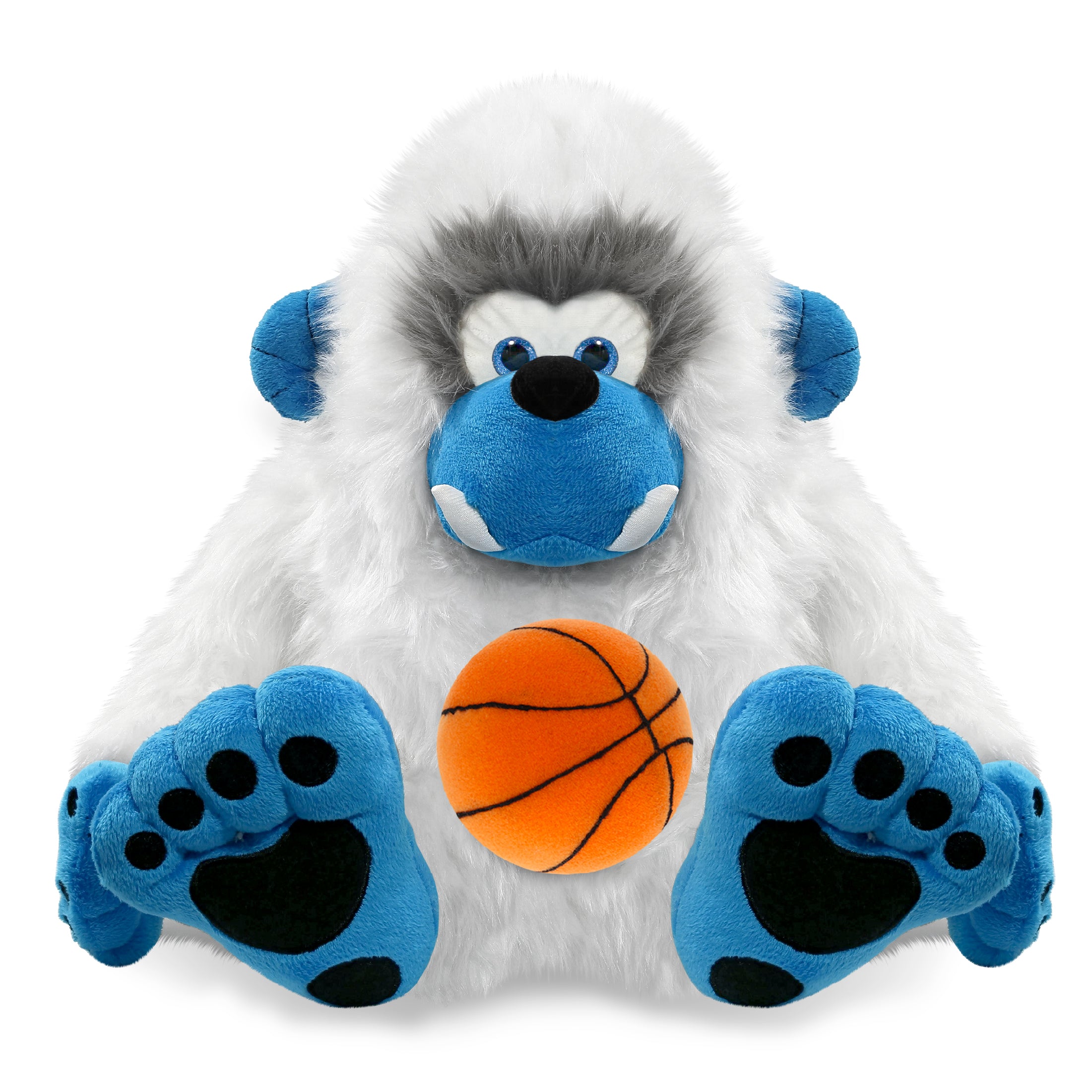 SUPER-SOFT PLUSH - YETI 12" WITH BASKETBALL PLUSH