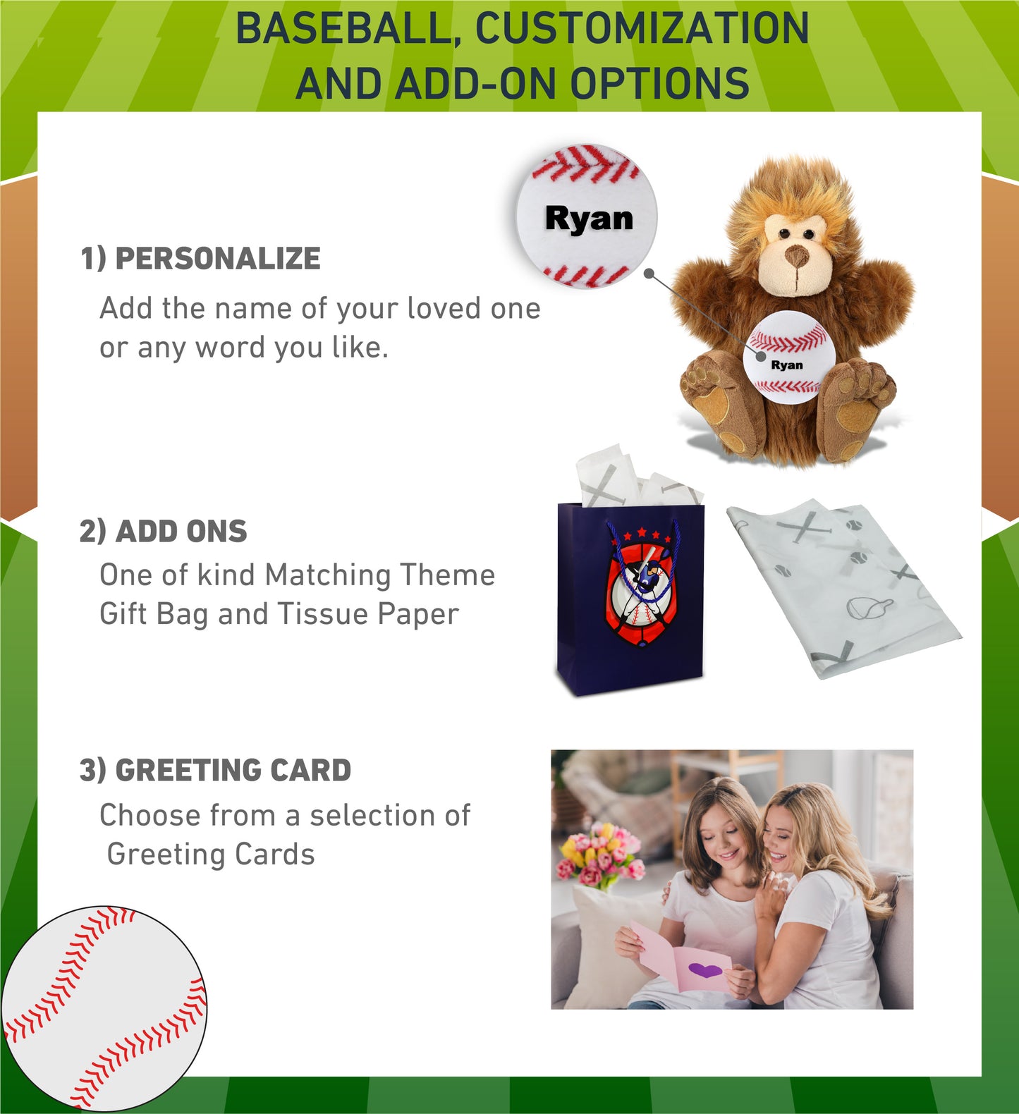 SUPER-SOFT PLUSH HAND PUPPET - BIG FOOT WITH BASEBALL PLUSH