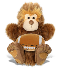 SUPER-SOFT PLUSH HAND PUPPET - BIG FOOT WITH FOOTBALL PLUSH