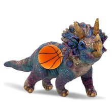 WILD COLLECTION PLUSH - TRICERATOPS DINOSAUR 23" WITH BASKETBALL PLUSH