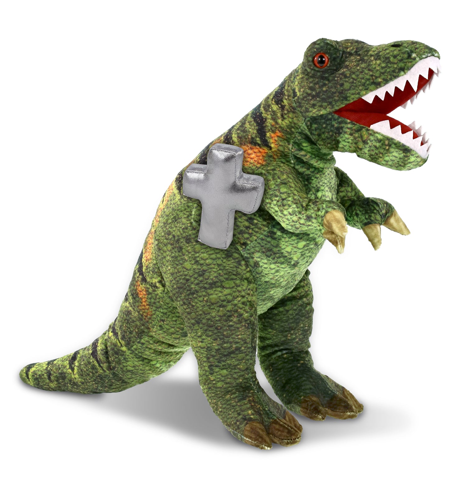 PLUSH CROSS - WILD COLLECTION PLUSH - TYRANNOSAURUS REX DINOSAUR 16"