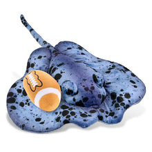 WILD COLLECTION PLUSH - BLUE RAY 20" WITH FOOTBALL PLUSH