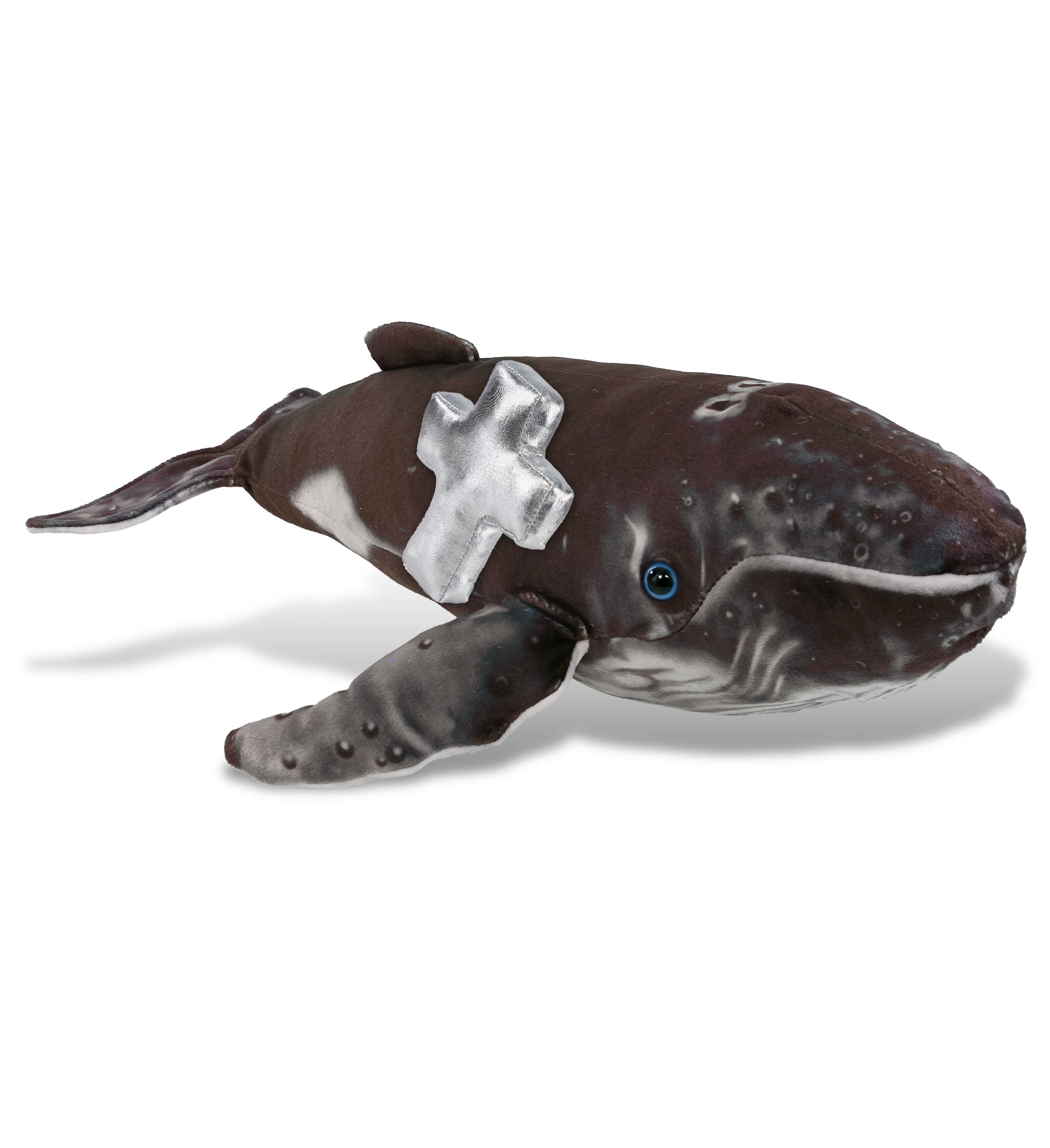 PLUSH CROSS - WILD COLLECTION PLUSH - HUMPBACK WHALE 16"