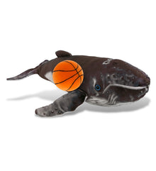 WILD COLLECTION PLUSH - HUMPBACK WHALE 16" WITH BASKETBALL PLUSH