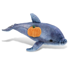 WILD COLLECTION PLUSH - DOLPHIN 19" WITH PUMPKIN PLUSH