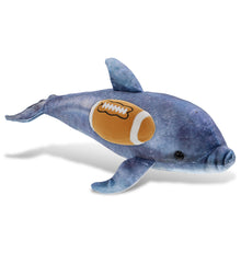 WILD COLLECTION PLUSH - DOLPHIN 19" WITH FOOTBALL PLUSH