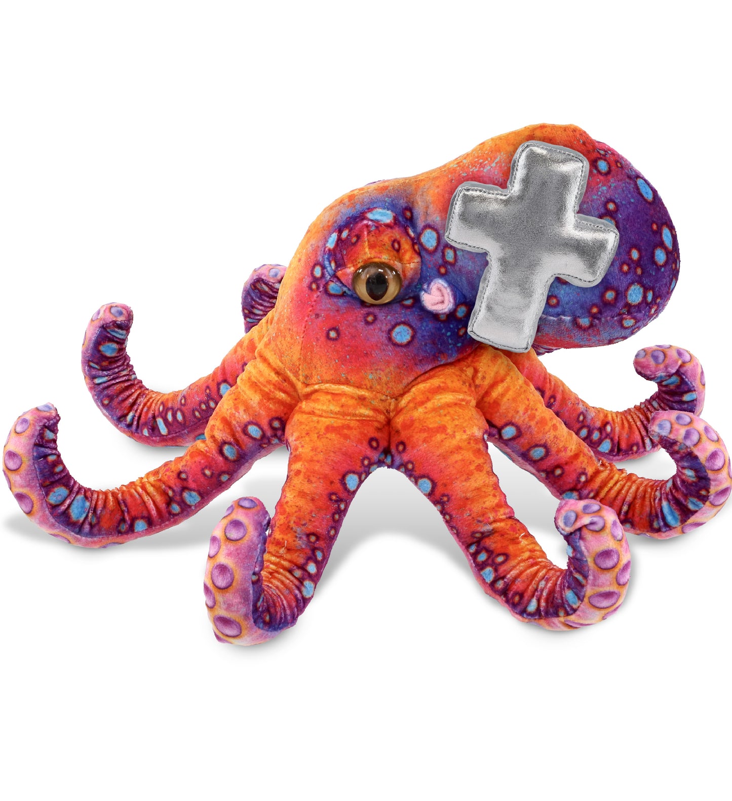 PLUSH CROSS - WILD COLLECTION PLUSH - OCTOPUS 15"