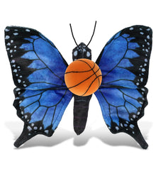 WILD COLLECTION PLUSH - BLUE BUTTERFLY 12" WITH BASKETBALL PLUSH