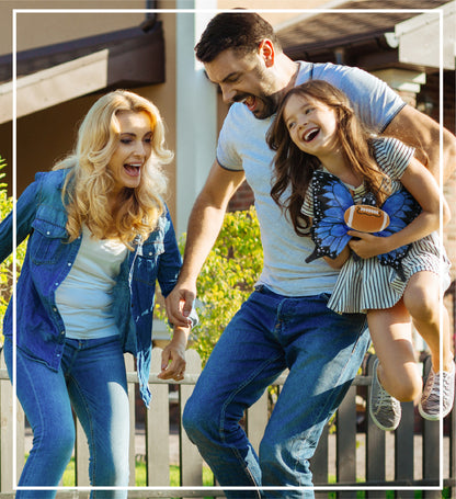 WILD COLLECTION PLUSH - BLUE BUTTERFLY 12" WITH FOOTBALL PLUSH