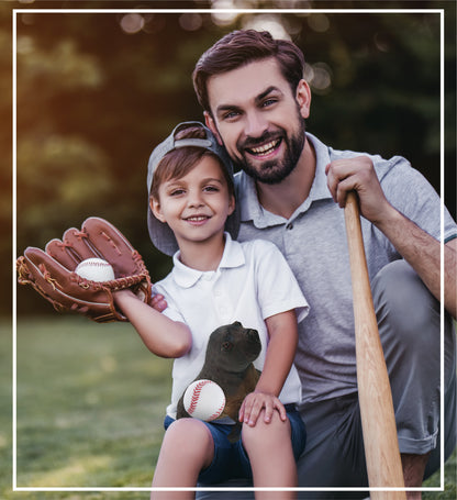 WILD COLLECTION PLUSH - SEA LION 15" WITH BASEBALL PLUSH