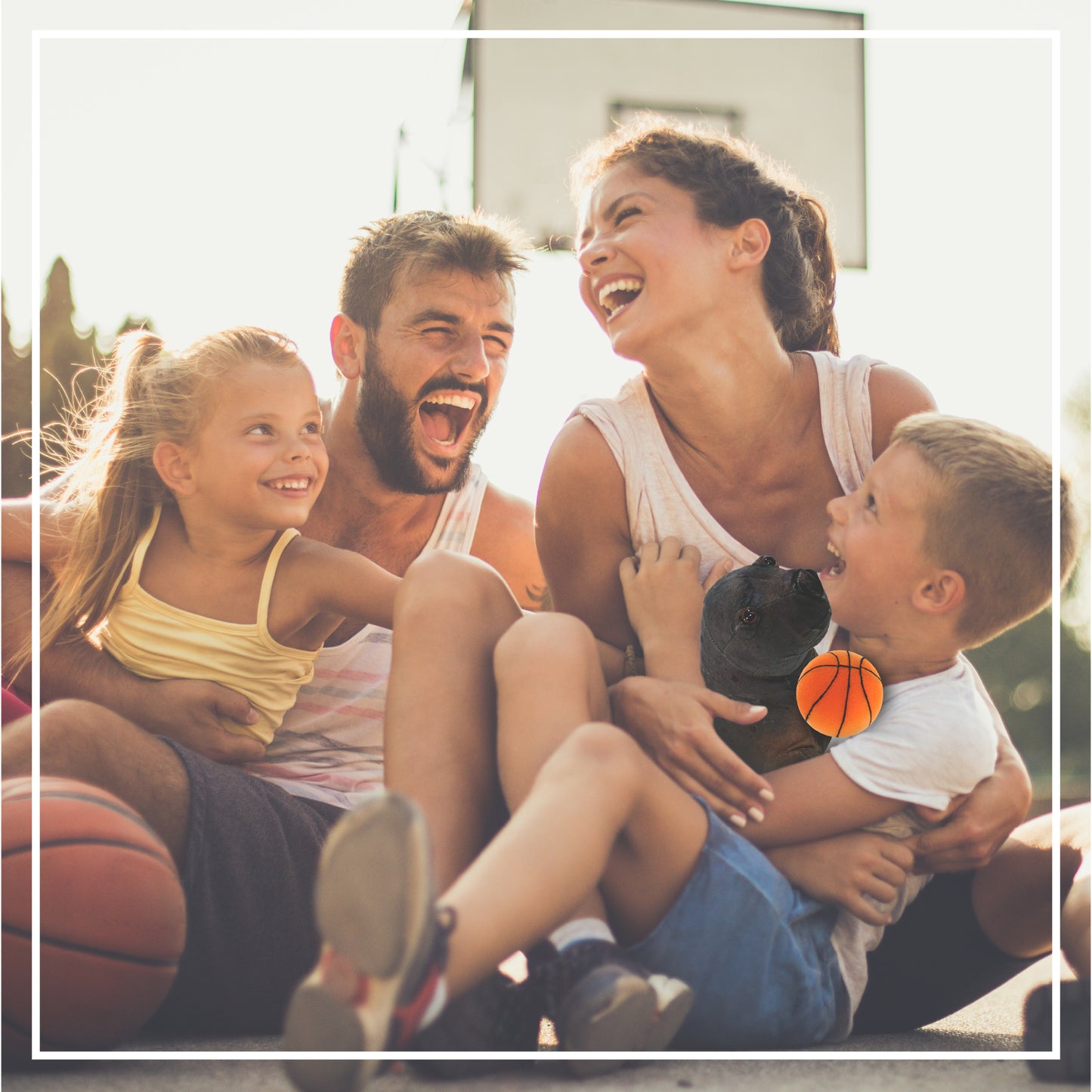 WILD COLLECTION PLUSH - SEA LION 15" WITH BASKETBALL PLUSH