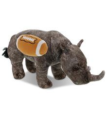 WILD COLLECTION PLUSH - RHINO 15" WITH FOOTBALL PLUSH