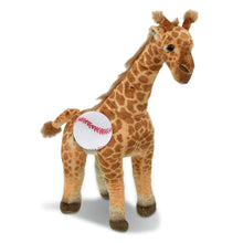 WILD COLLECTION PLUSH - GIRAFFE 15" WITH BASEBALL PLUSH