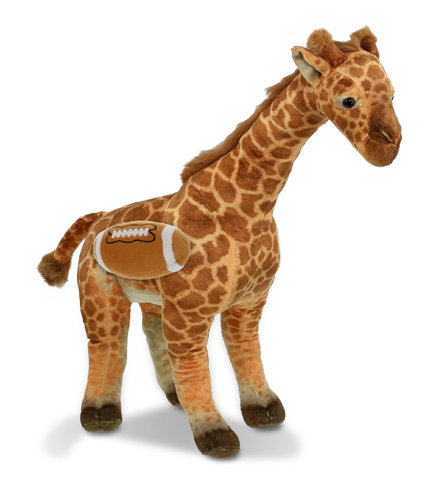 WILD COLLECTION PLUSH - GIRAFFE 20" WITH FOOTBALL PLUSH