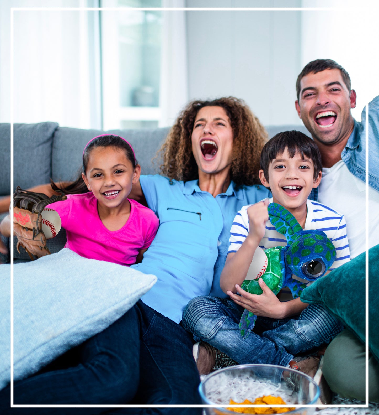 WILD COLLECTION PLUSH - BLUE SEA TURTLE 10" WITH BASEBALL PLUSH