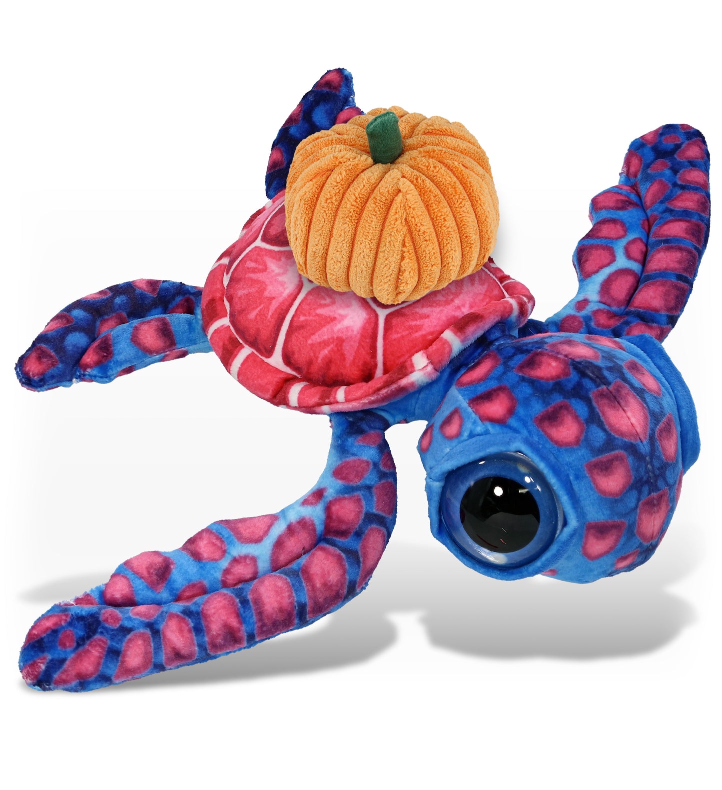 PLUSH PUMPKIN - WILD COLLECTION PLUSH - PINK SEA TURTLE 10"