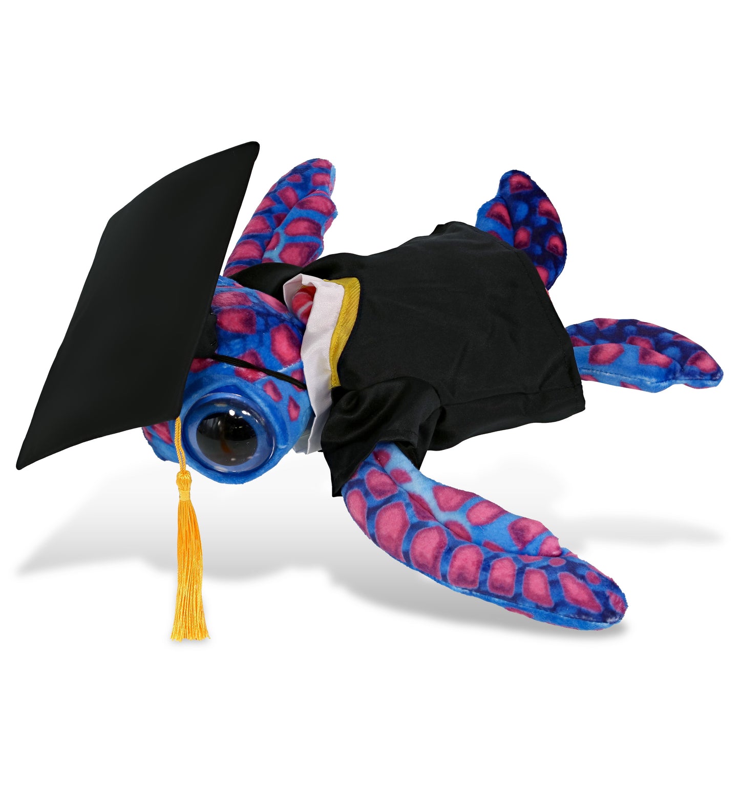 PLUSH GRADUATION - WILD COLLECTION PLUSH - PINK SEA TURTLE 10"