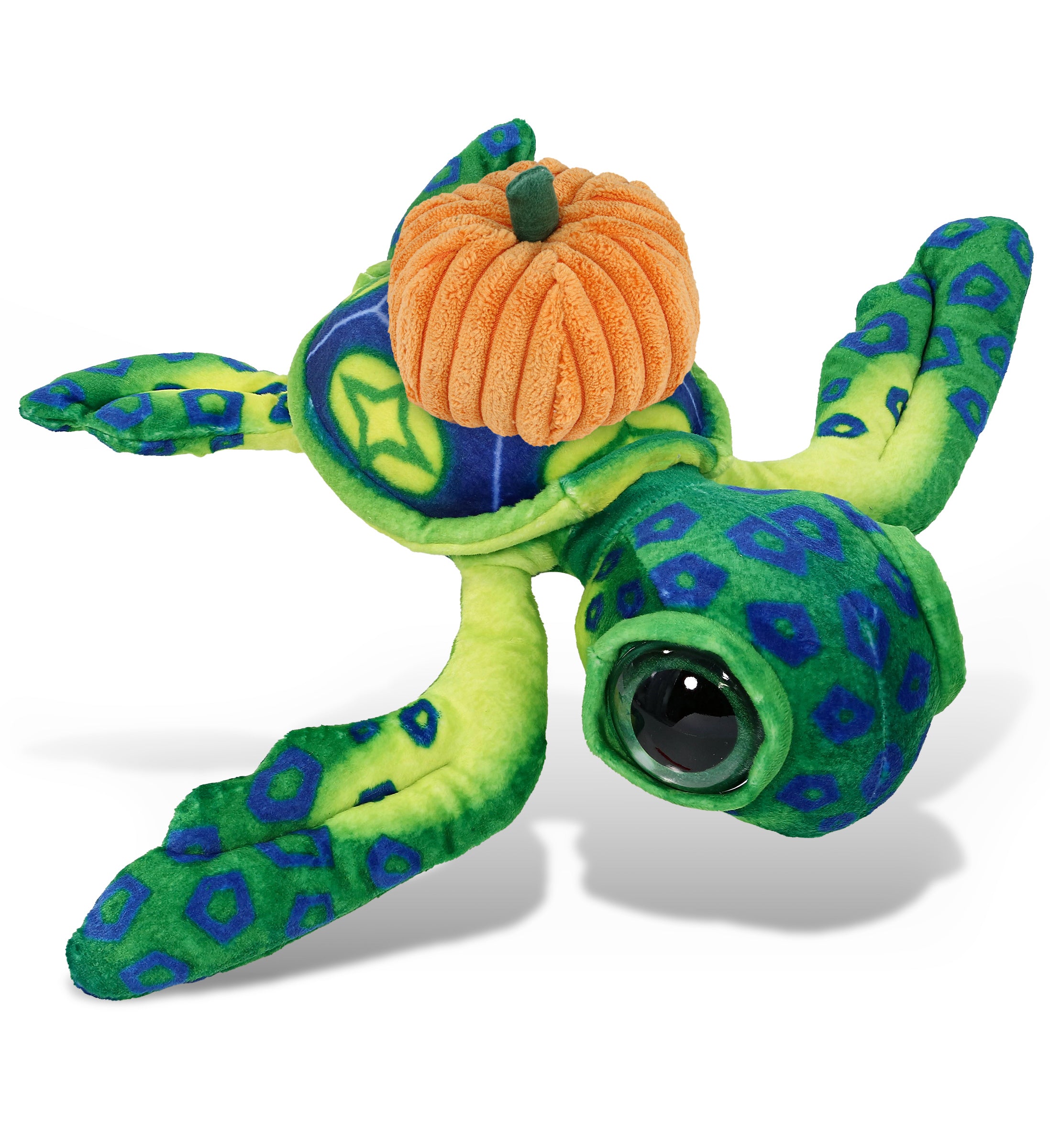 PLUSH PUMPKIN - WILD COLLECTION PLUSH - GREEN SEA TURTLE 10"