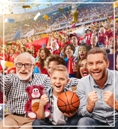 SUPER-SOFT PLUSH - PINK TIE-DYE BEAR 9" WITH BASKETBALL PLUSH