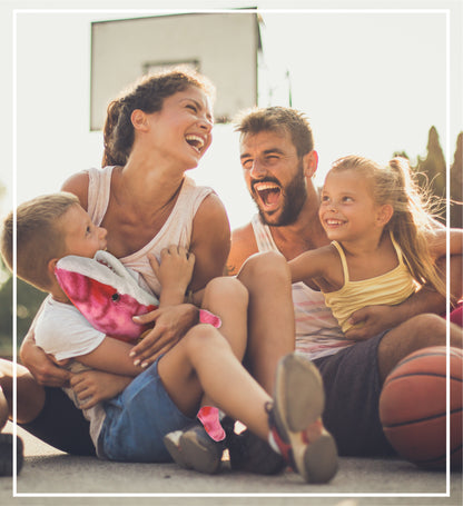 SUPER-SOFT PLUSH - PINK TIE-DYE SHARK 23" WITH BASKETBALL PLUSH