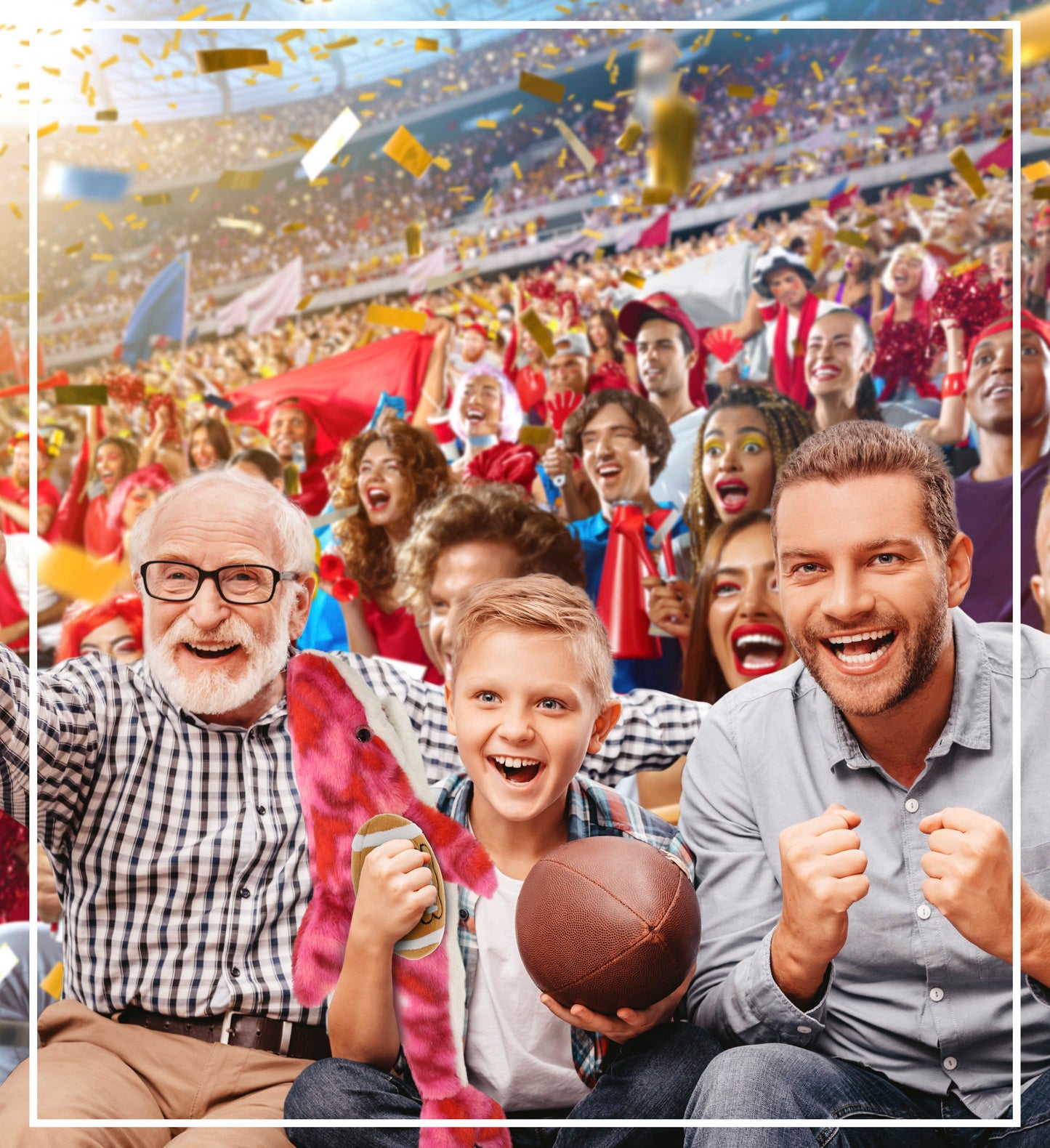 SUPER-SOFT PLUSH - PINK TIE-DYE SHARK 23" WITH FOOTBALL PLUSH